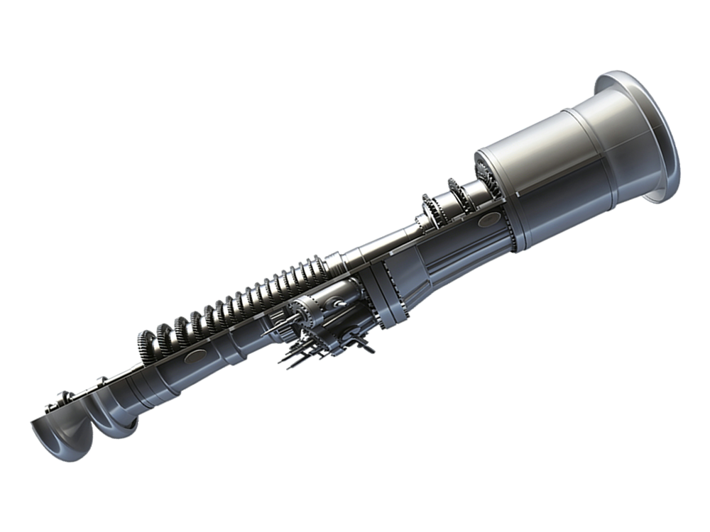 Heavy-Duty Gas Turbine Generator